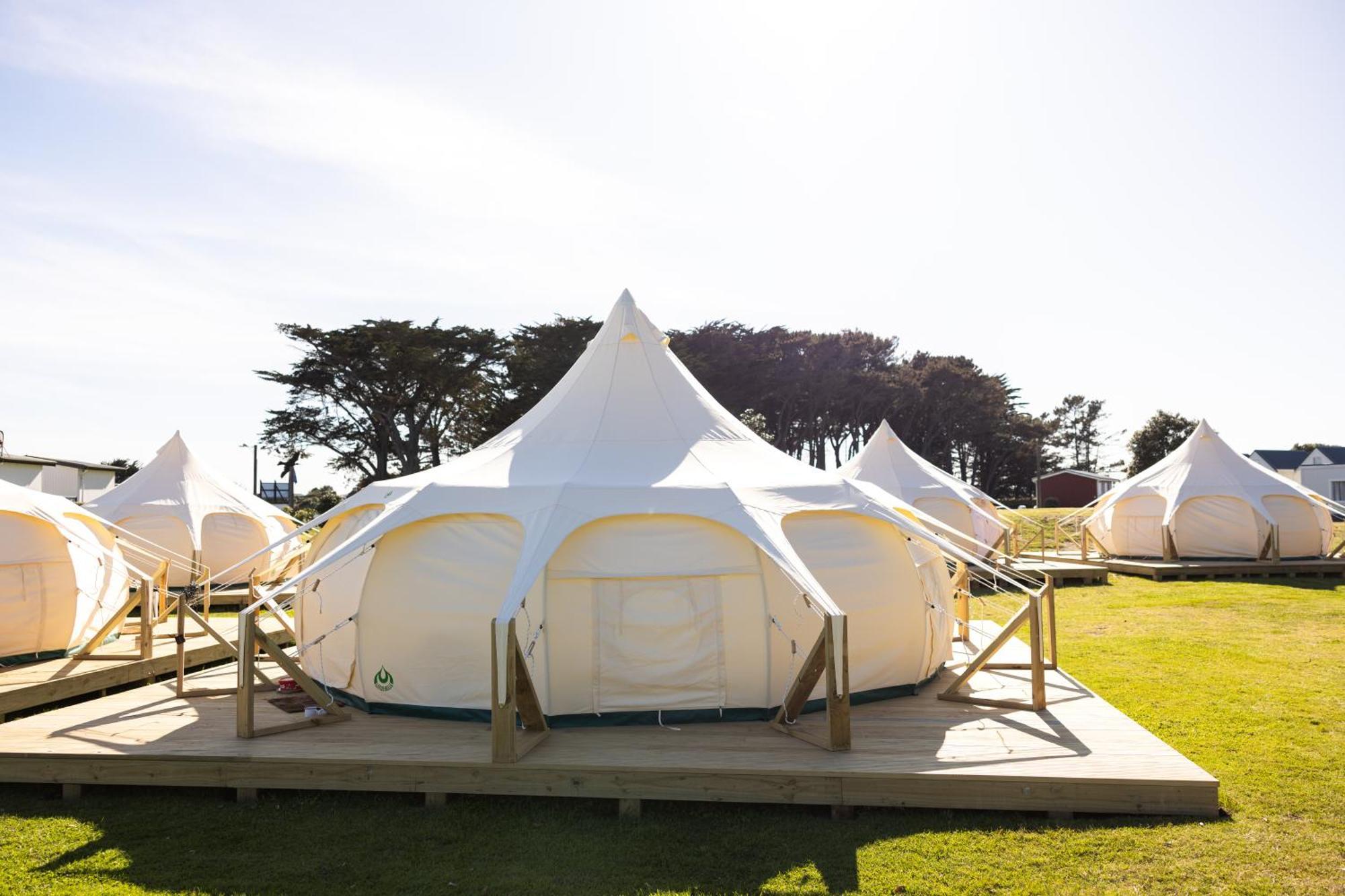 Foxton Beach Holiday Park ภายนอก รูปภาพ