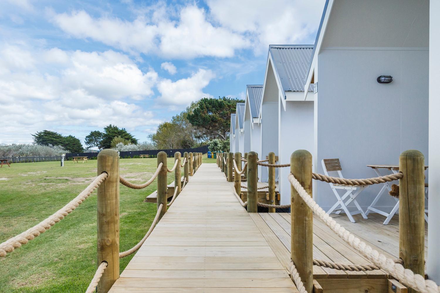 Foxton Beach Holiday Park ภายนอก รูปภาพ